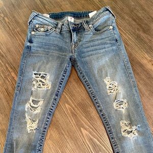 Stella Low Rise Skinny Jeans by True Religion